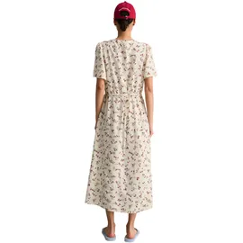 Marc O'Polo Midikleid Freizeitkleid Weiß XS