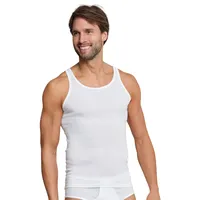 SCHIESSER Unterhemd 2er Pack - Original Feinripp Weiß Gr.: 4XL