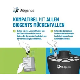 samen mauser BG-Sweetscent Lockstoff Nachfüllpackung für Mückenfallen 1 x 2 Monate