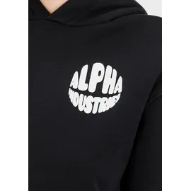 Alpha Industries Hoodie schwarz L