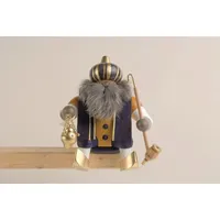 KWO Räuchermann Kantenhocker Melchior 18 cm mehrfarbig