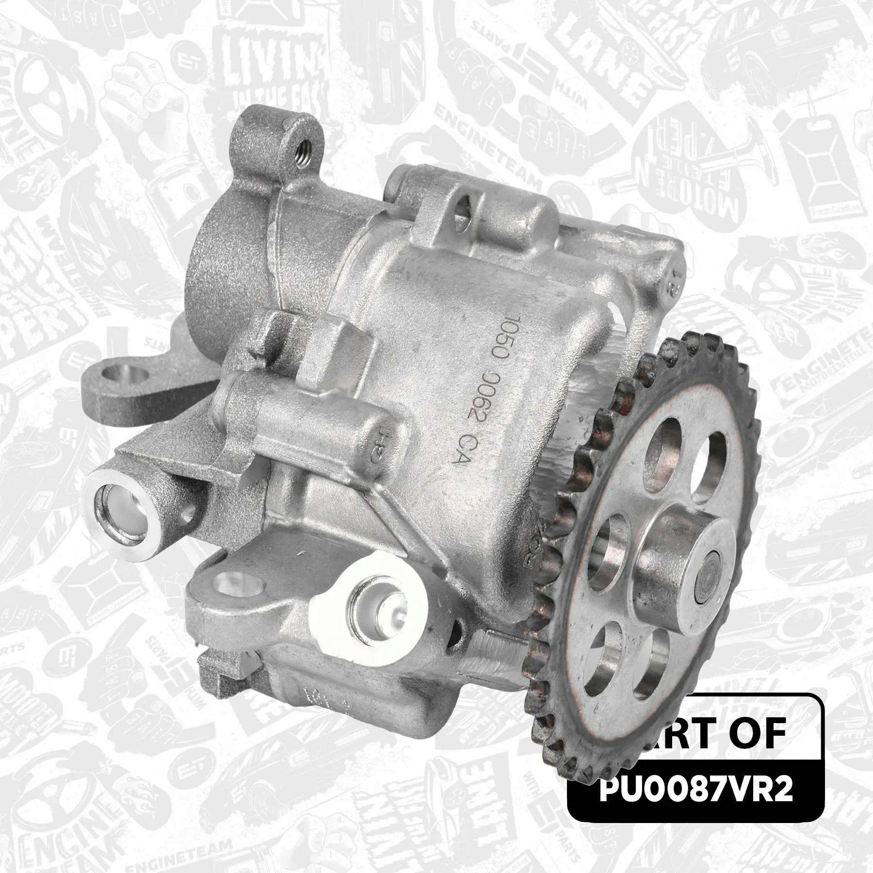 ET ENGINETEAM Kettensatz, Ölpumpenantrieb pu0087vr2 für Ford Citroën LAND ROVER Fiat