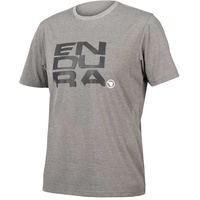 Endura One Clan Organic Stacked Short Sleeve T-shirt Grau 2XL Mann