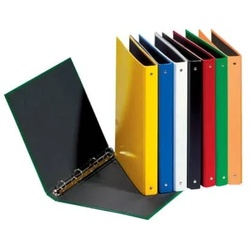 Ringbuch A4 Pappe gelb 4 Ringe
