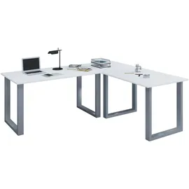 VCM Schreibtisch Lona Weiß