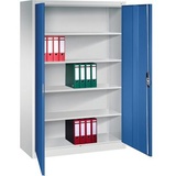 Californian Products CP Stahlschrank C 2000 Acurado 9480-000 S10590 enzianblau, lichtgrau 120,0 x 50,0 x 195,0 cm, aufgebaut