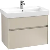 Villeroy & Boch Waschtischunterschrank 2 Auszüge 75,4 x 54,6 x 44,4 cm Cashmere Grey