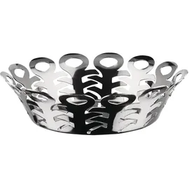 Alessi Vimini Schüssel 22 cm, silberfarben