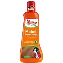 POLIBOY Möbel Intensiv Pflege, Möbelpflege mit 3fach Wirkung: reinigt, pflegt und schützt, 200 ml - Flasche