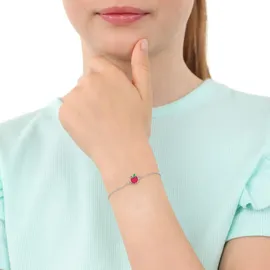 Prinzessin Lillifee Armband Apfel Silber 2040635 Größe 18