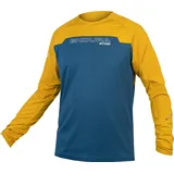 Endura MT500 Burner Trikot (langarm) stahlblau