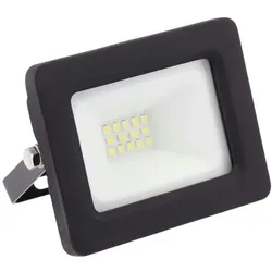 10w LED Strahler Flut Licht für den Außenbereich IP65 in schwarz Eckig|Neutralweiß