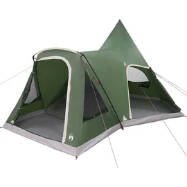 vidaXL Teepee Zelt für 5 Personen Grün