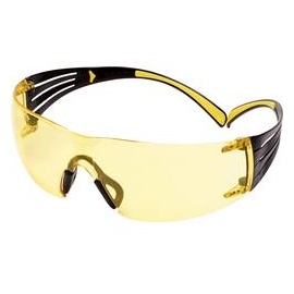 3M SecureFit 400 Sicherheitsbrille Schwarz Gelb,