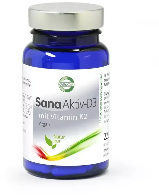 SanaAktiv Vitamin D3 mit Vitamin K2 (MK-7)