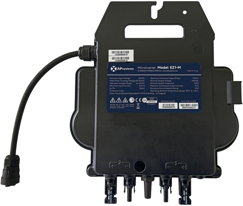 APSystems EZ1-M 800W Microwechselrichter - Preis inkl. MwSt. gem. § 12 Abs. 3 UStG