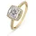 Christ Damenring 89208410 - gelbgold - 52