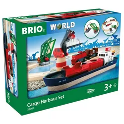 BRIO Spiel Container Hafen Set