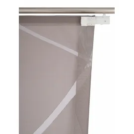 Neutex for you! Schiebegardine NEUTEX FOR YOU "Rumbek" Gr. 4, grau (taupe, grau), B:57cm H:245cm, Scherli, Polyester, Gardinen, inkl. Befestigungszubehör, Breite: 57 cm