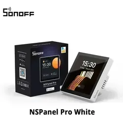SONOFF NSPanel Pro 86, Smart Home-Bedienfeld, thermostester Stromverbrauch, Touchscreen, intelligente Szenenanzeige, funktioniert mit Google Alexa