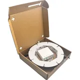 helos FTTH-Anschlussset, beidseitig mit LC-APC-Steckern vorkonfektioniert, - Kabel