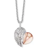 Engelsrufer Kette mit Herzanhänger ERN-LILHEARTWING-BI - bicolor