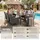 Tectake Monaco Set 9-tlg. grau