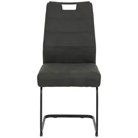 MID.YOU Schwingstuhl-Set Kerstin Anthrazit 2er-Set