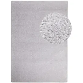Steffensmeier Teppich Ibiza | Wohnzimmerteppich | Stilvoll | pflegeleicht, | Jugendteppich | Grau, Größe: 60x90 cm
