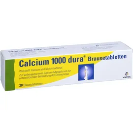 MYLAN DURA GMBH Calcium 1000 dura Brausetabletten 20 St.