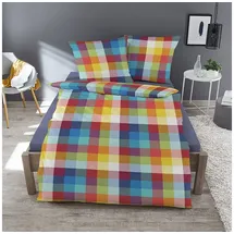 Traumschlaf Clown bunt 155 x 200 cm + 80 x 80 cm