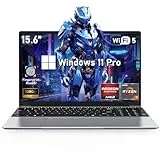 NIAKUN 15.6 Zoll Gaming Laptop Notebook, Gamer laptope 16GB RAM 1TB SSD, Laptop Computer mit beleuchteter Tastatur, AMD Ryzen 7 5700U Prozessor (bis zu 4.3Ghz), FHD 1920x1080P, 6000mAh, Type-C