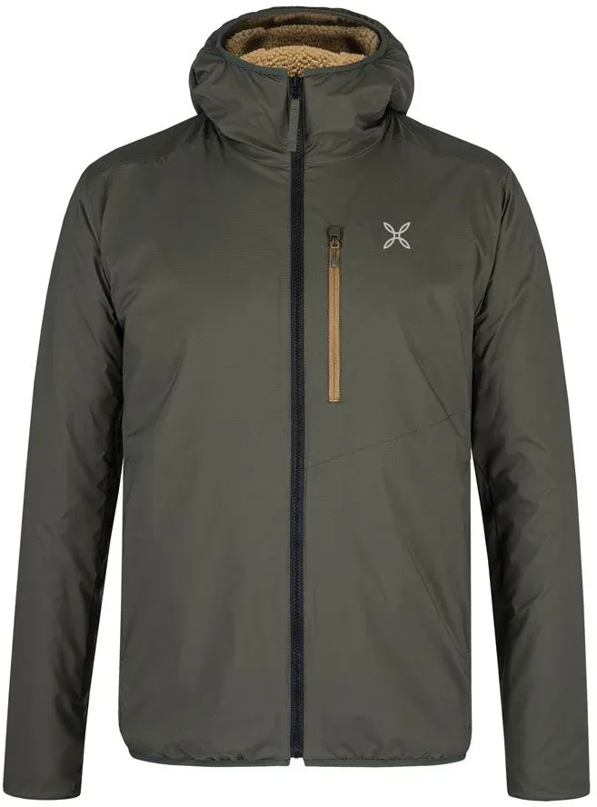 Montura Sherpa Reversible Herren Outdoorjacke verde salvia/bronze brown L