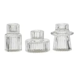 Kerzenhalter Glas klar 641688000124