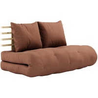 Karup Design Sofabed, Clay Brown, 75x95x140