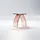 Steinberg Serie 432 Hocker aus Polyresin 415x225x420mm apricot