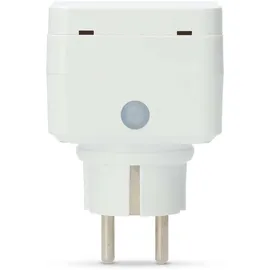 Nedis Smart Stecker Zigbee 3.0 IP44 Weiß 1 St.