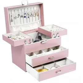 luxuskollektion Schmuckkästchen Mädchen Schmuckbox Valentinstag Muttertag Rosa