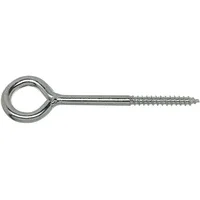 Lüsebrink Sturmhakenöse Ringschraube mit Holzgewinde 7,8 x 40 mm