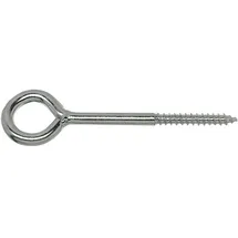 Lüsebrink Sturmhakenöse Ringschraube mit Holzgewinde 7,8 x 40 mm