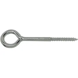 Lüsebrink Sturmhakenöse Ringschraube mit Holzgewinde 7,8 x 40 mm