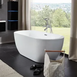 Home Deluxe Codo freistehende Ovalbadewanne 80 x 170 cm