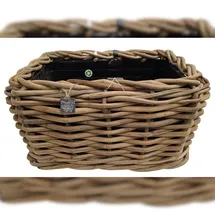 Van der Leeden DRYPOT Rattan 49 x 37 x 30 cm Grau