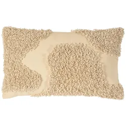 Kissen Mable 30 x 50 cm Baumwolle Beige