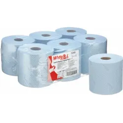 WypAll L10 Papierreinigungstücher für Lebensmittel + Hygiene, 6 Rollen x 800 Papierreinigungstücher