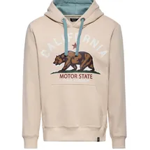 King Kerosin Sweatshirt California Motor State beige S