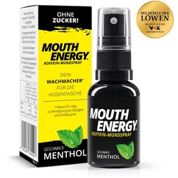 Mouth Energy Mundspray Menthol 30ml mit Koffein