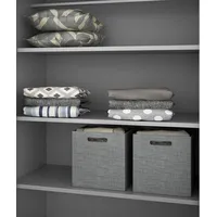 Forte Einlegeboden FORTE "KASHMIR", grau, B:103,8cm H:55,5cm T:2,2cm, Spanplatte,