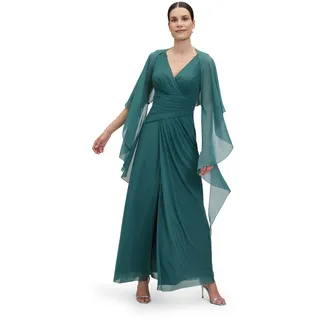 Vera Mont Chiffonstola mit Volant Dark Emerald,L | L