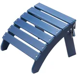 Vevor Adirondack-Ottomane Gartenstuhl 48 x 48 x 35 cm blau